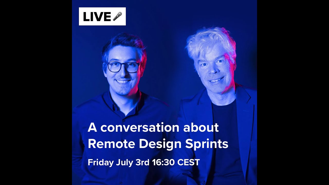 A conversation about Remote Design Sprints   Design Sprint Ltd