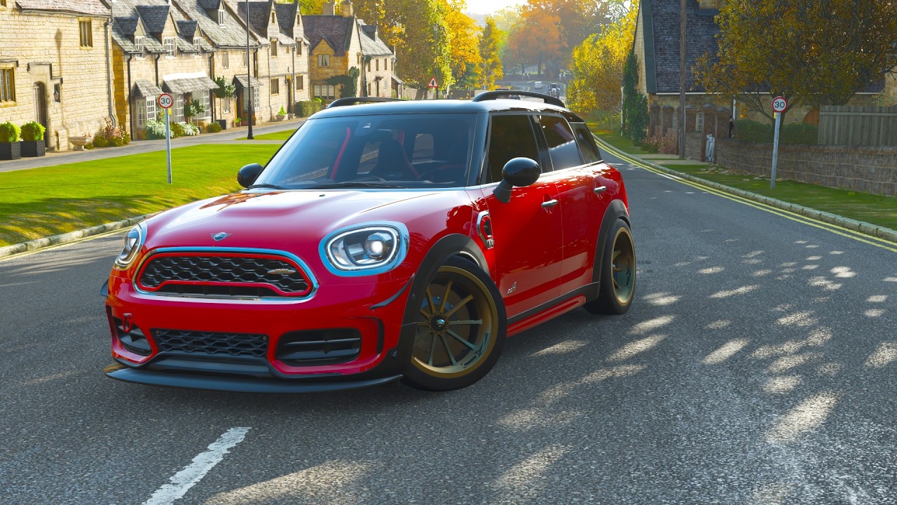 MİNİ COOPER WORKS COUNTRYMAN 2018 I Forza Horizon4 l Test Drive 4K 🎉#forzahorizon4 #minicooper