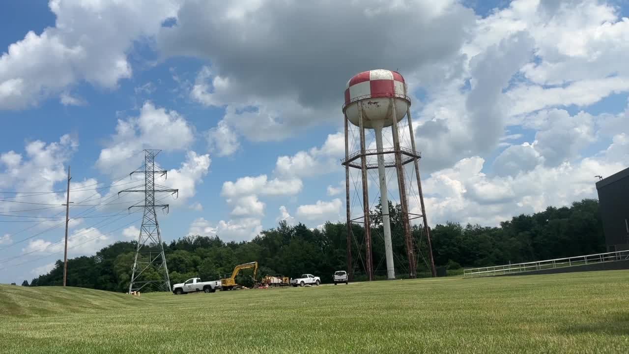 Domino effect: trapped worker leads to fire in Comstock Township