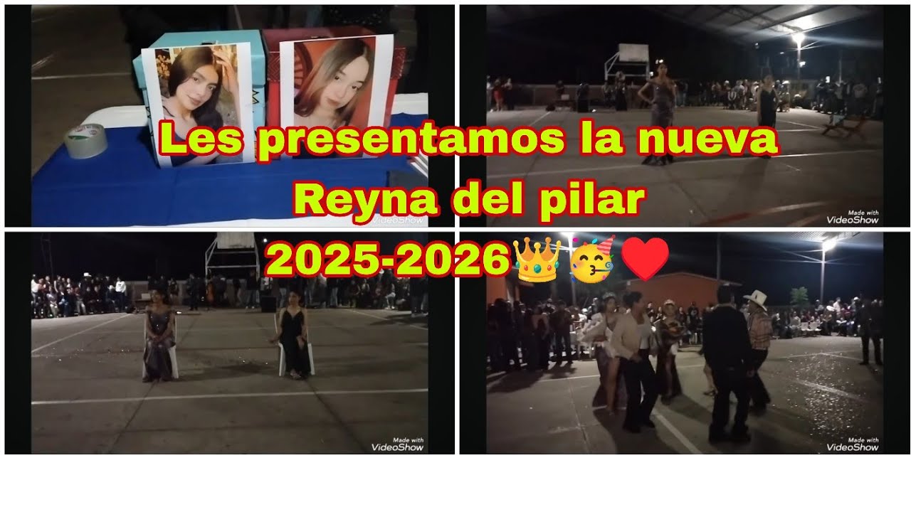 Les presentamos la nueva Reyna 👑 del pilar 2025🫶🏻