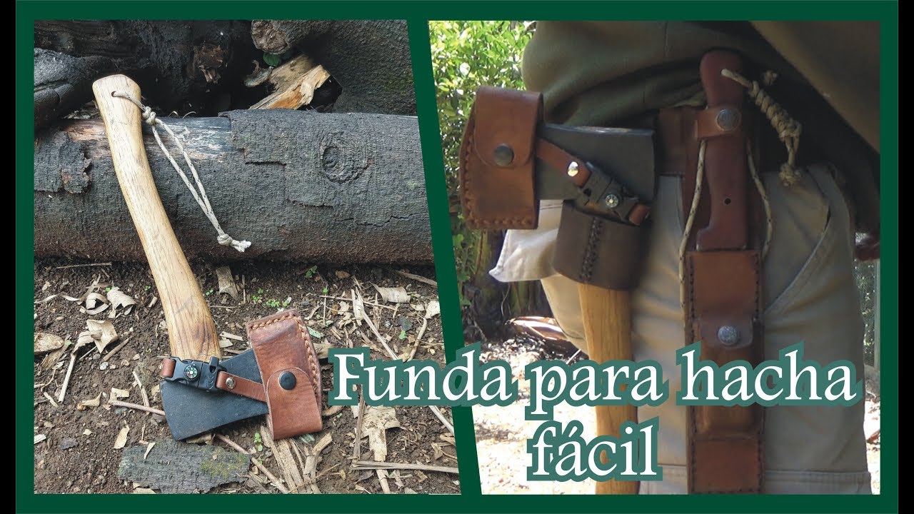 funda para hacha fácil de hacer