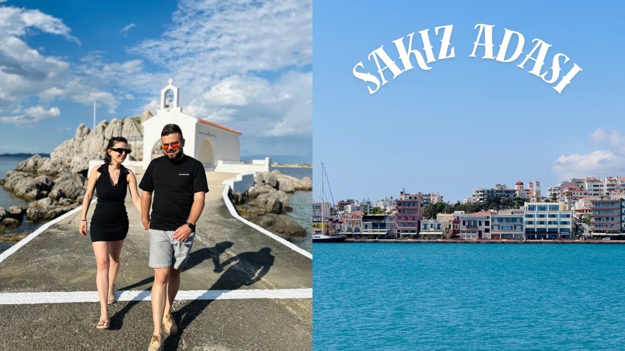 SAKIZ ADASI- CHIOS GEZİLECEK YERLER - LAGKADA - MESTA - PYRGI 🇬🇷