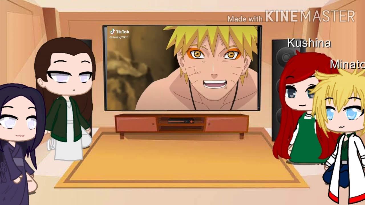 Pais do Naruto e da Hinata reagindo a TikTok's