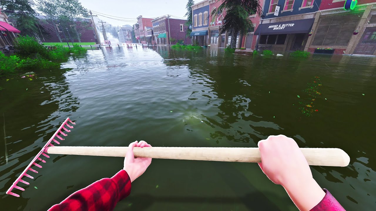 I unclog drains and manage floods in this drain simulator