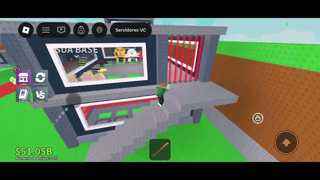 Indo PVP no roube um brainrot #roblox #roubeumbrainrot #brainrot 