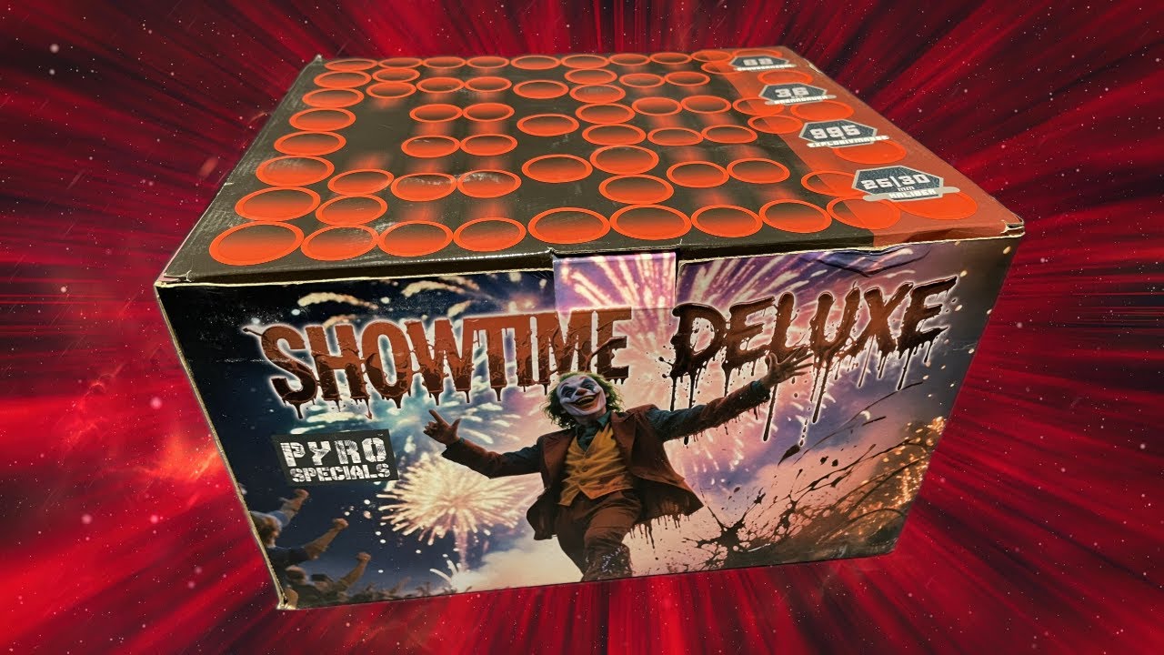 Pyro Specials Showtime Deluxe 1 kg Sprengmasse Feuerwerk Neuheit 2025