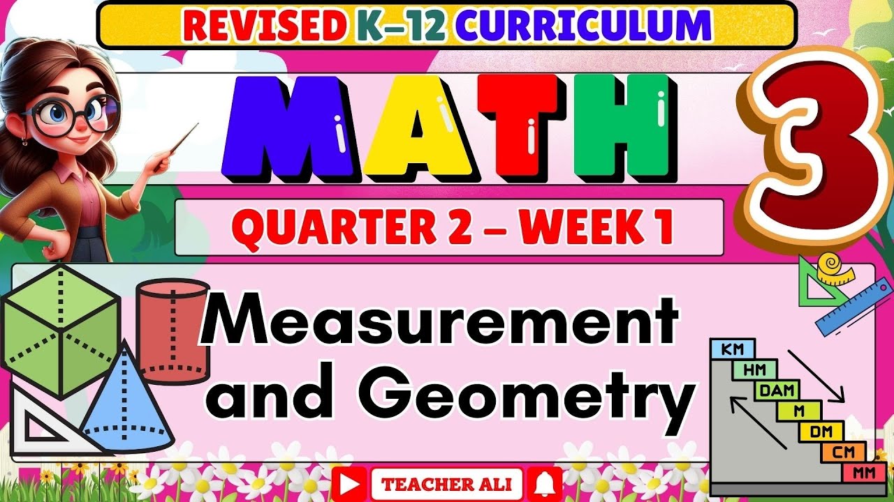 MATH 3 QUARTER 2 WEEK 1 REVISED K-12 MEASUREMENT AND GEOMETRY #grade3 