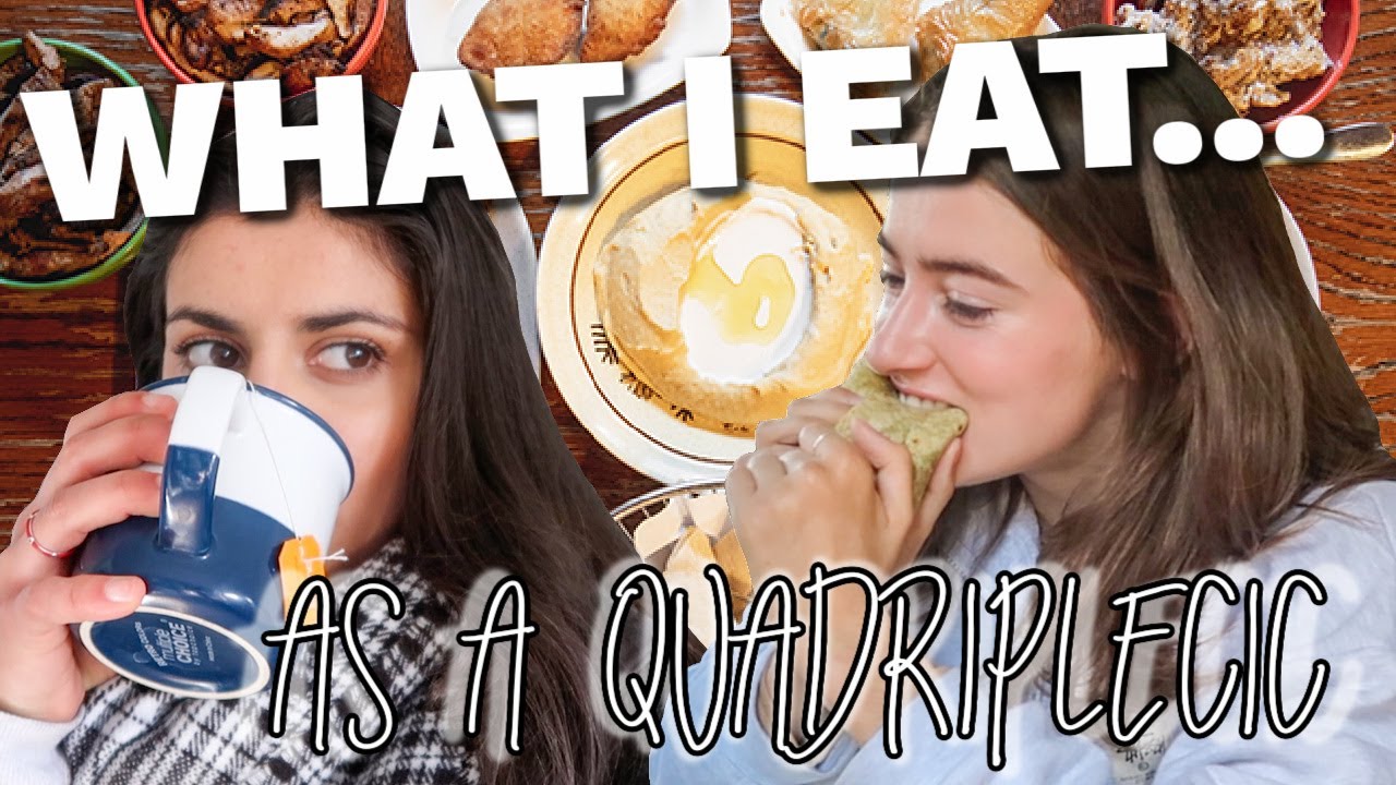 What I Eat As a Quadriplegic (We swapped diets... it was HARD).