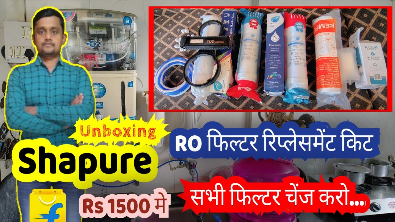 Shapure Alkaline RO Service Kit Review | Original UF Membrane || Best RO Filter Replacement Kit 2026