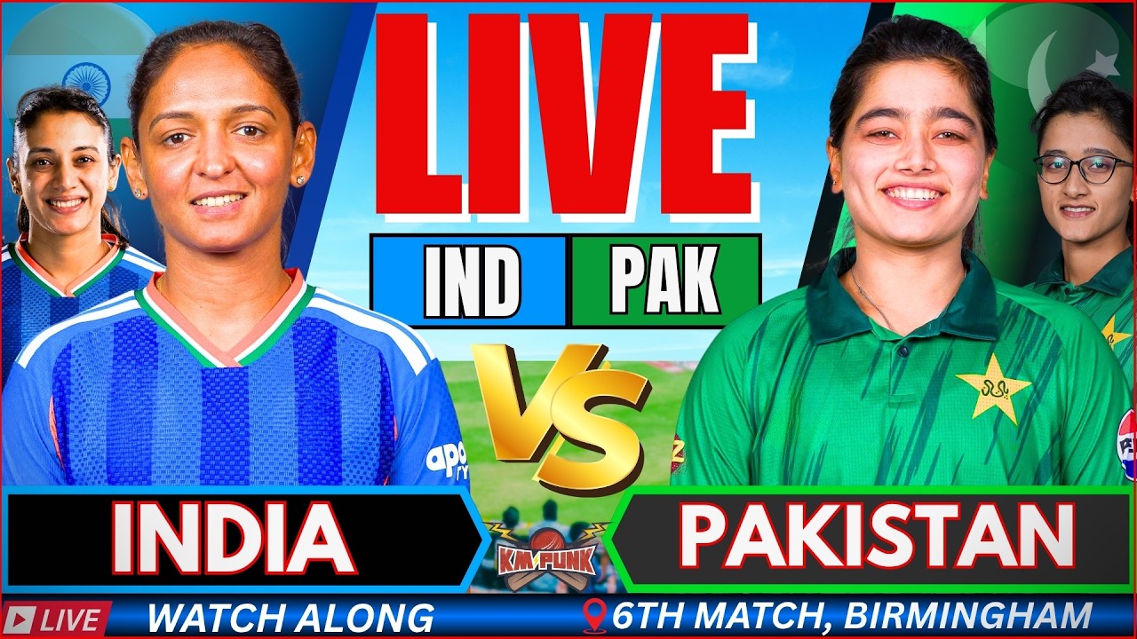 🔴LIVE: IND W vs PAK W LIVE Women's T20 World Cup 2026, India vs Pakistan Live match Today #indvspak