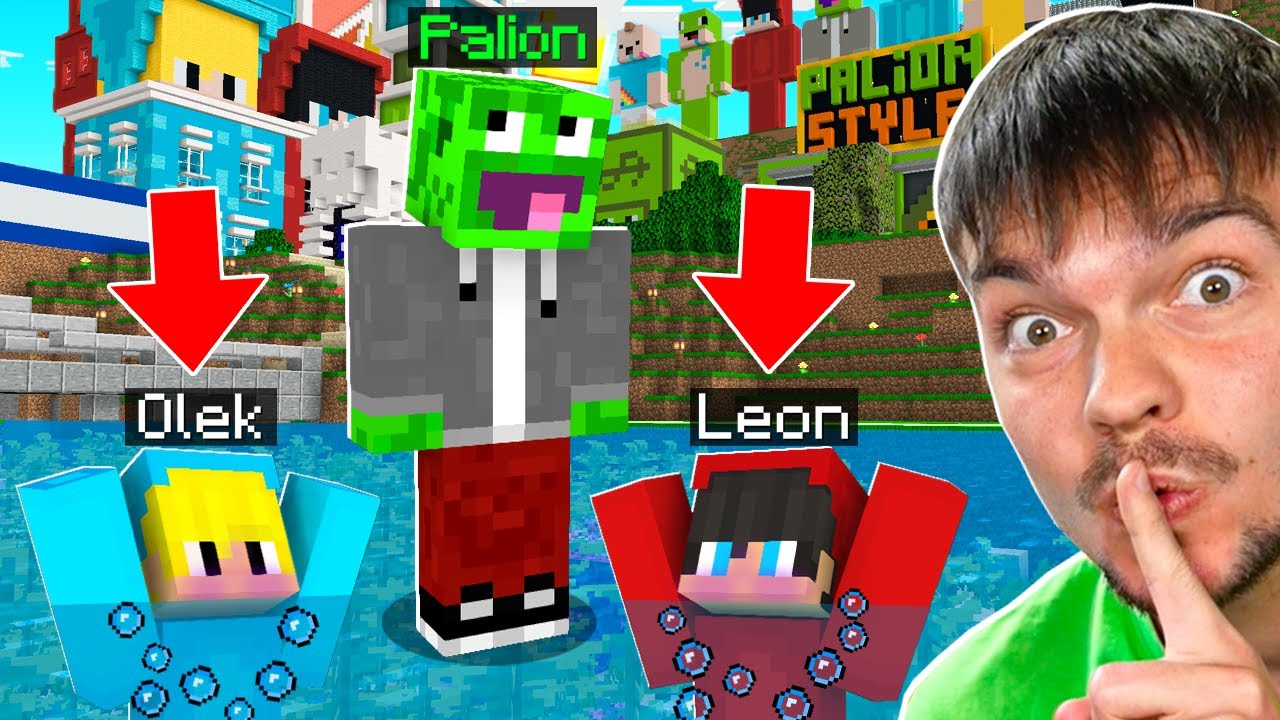 OSZUKUJĘ LEONA i OLKA PRZEZ 24 GODZINY w Minecraft!