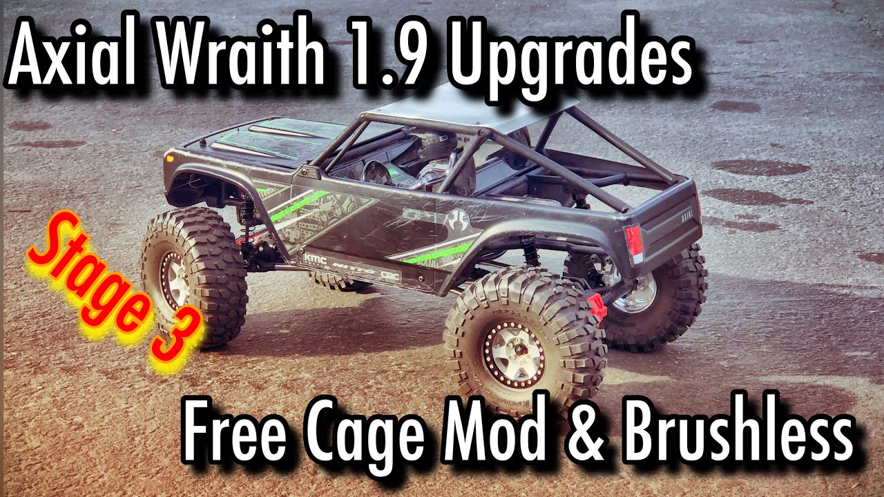 Wraith 1.9 Upgrades - Fastback Cage Mod & Brushless - EP3