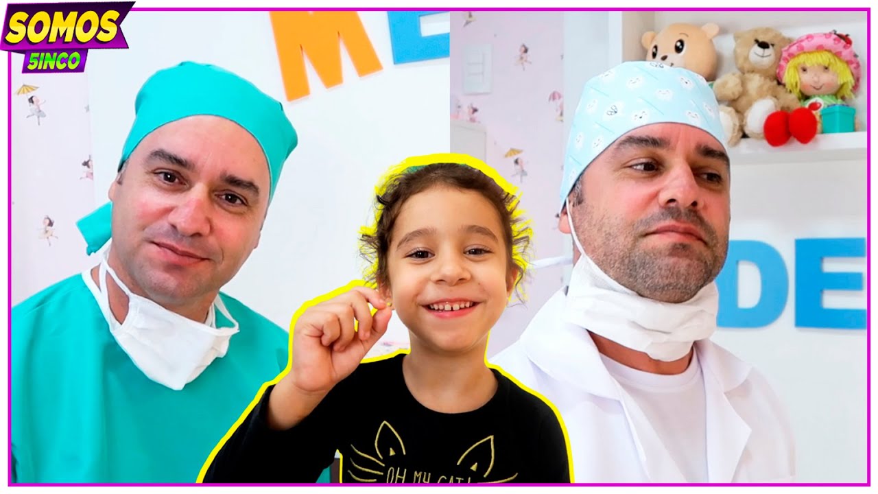 CRIANÇA NO MÉDICO VS. CRIANÇA NO DENTISTA #2 - Somos 5inco