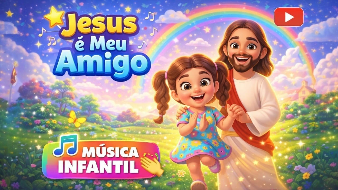 Música Infantil | Jesus é Meu Amigo | Mundo da Lia🌟🌈