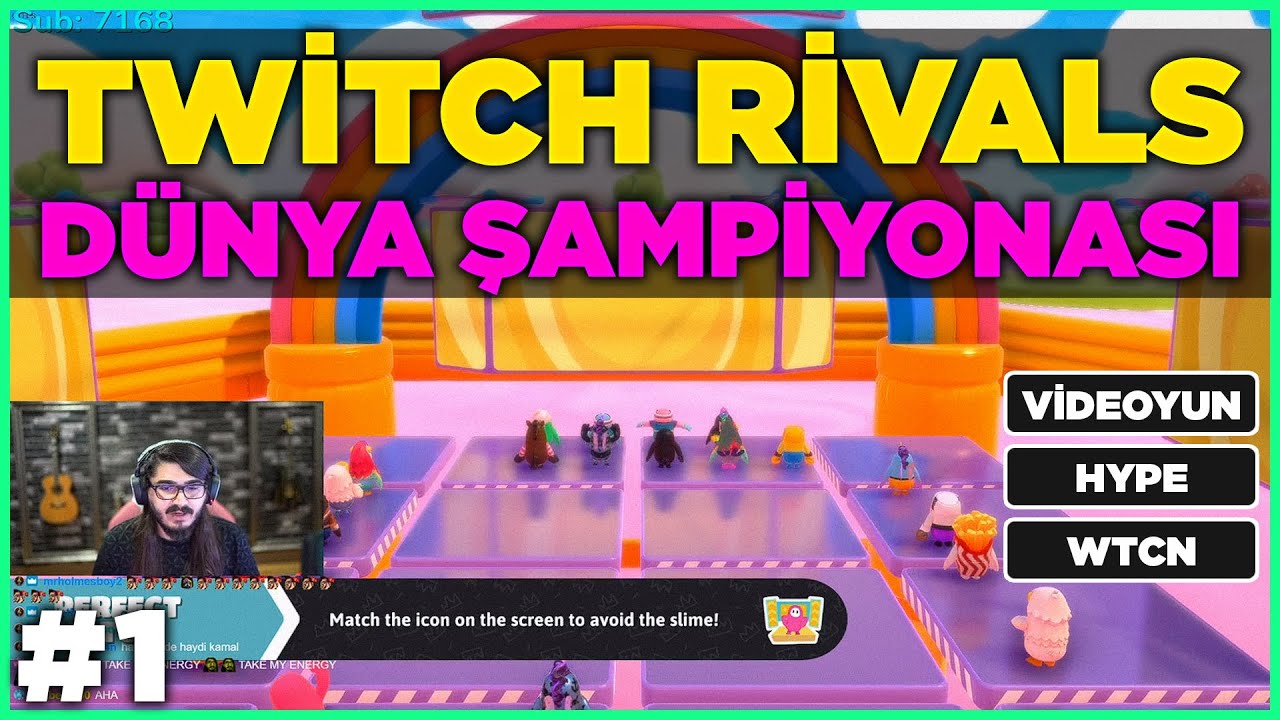 Kendine Müzisyen - Fall Guys Twitch Rivals Dünya Şampiyonası #1 [01.10.2020]