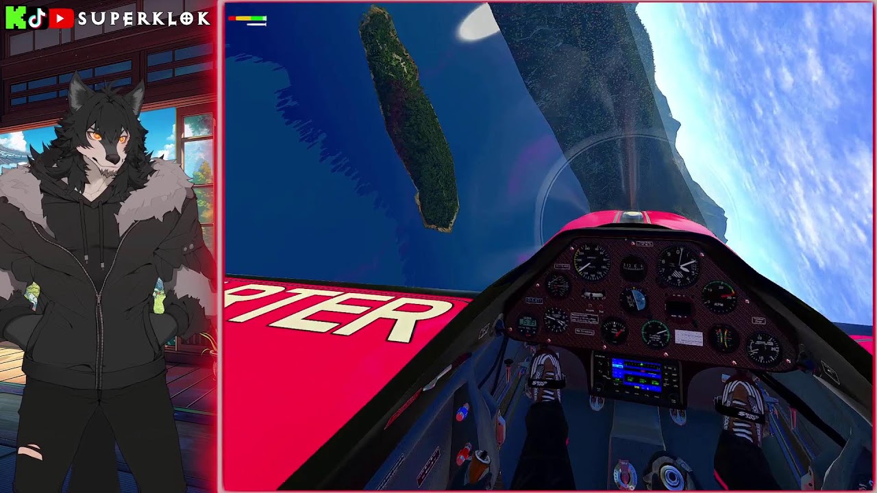 🌀STUNT FLYING🌀MODDED X-PLANE 11🌀VTUBER🌀MUSIC🌀