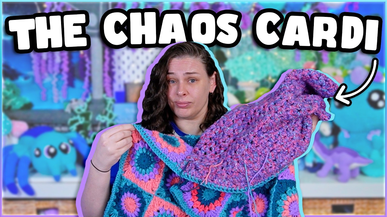 Chaos Yarn & Circle Regret: Let's Customise Another Crochet Hexi Cardi!