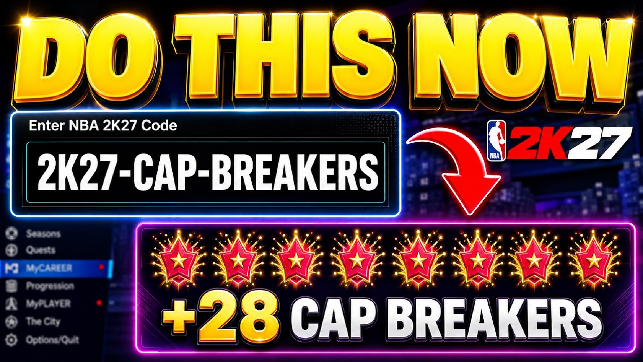 How to Get CAP BREAKERS 2K27 ✅ FASTEST Method for ALL NBA 2K27 Cap Breakers *WORKING NOW*