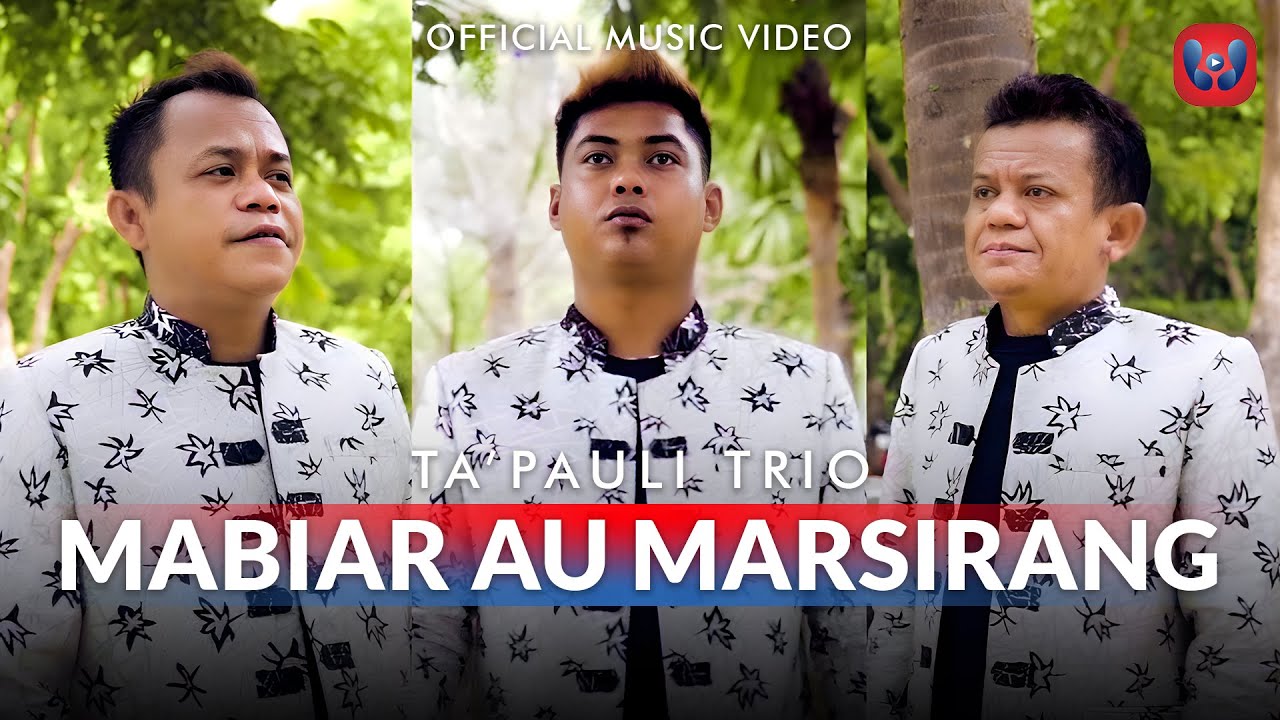 Ta'pauli Trio - Mabiar Au Marsirang (Official Music Video)