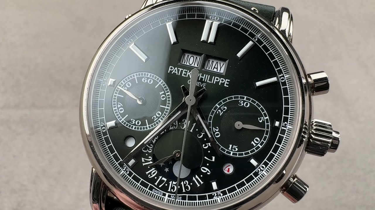 Patek Philippe Perpetual Calendar Split Seconds Chronograph 5204G-001 - Grand Comp Hands-On Review
