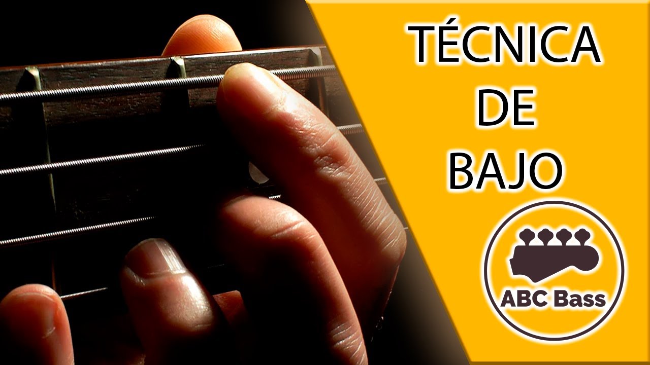 TÉCNICA DE MANO IZQUIERDA en el bajo - Ejercicio de articulación - ABC BASS