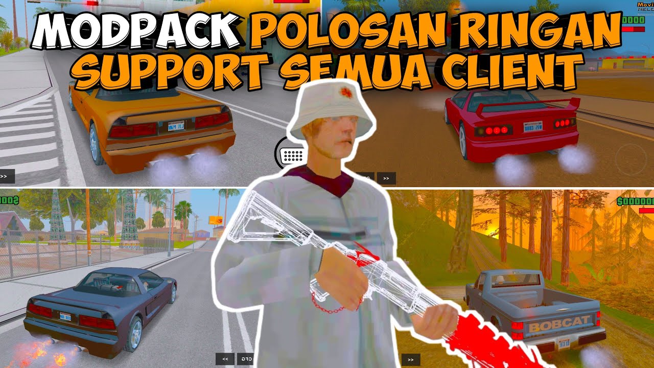 SHARE‼️ MODPACK POLOSAN HD RINGAN!! SUPPORT SAMP ANDROID