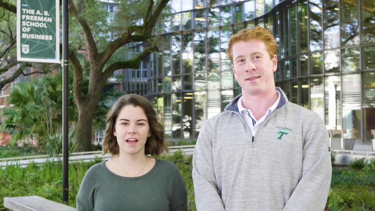 Tulane Virtual Tour- A.B. Freeman School of Business