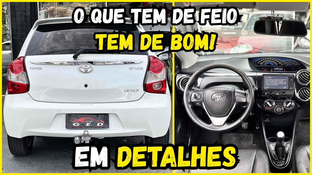 Avaliação TOYOTA ETIOS 1.5 XLS HATCH MANUAL 2015/2016 | Assista antes de comprar!