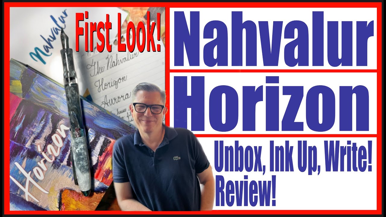 First Look! Unbox, Ink It, & Write! Nahvalur Horizon!
