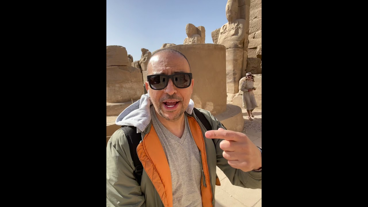 طريق الكباش ومعبد الاقصر والكرنك