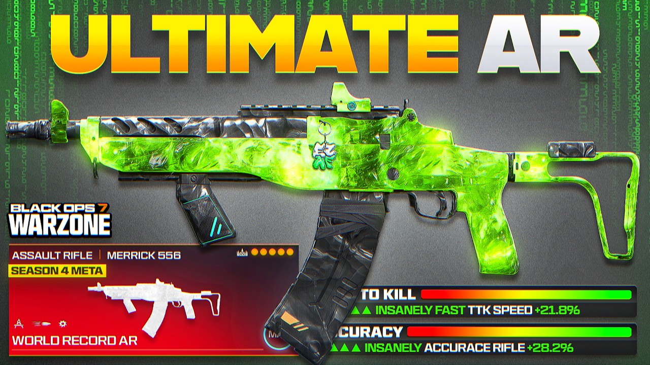 the #1 ULTIMATE AR META LOADOUT for Warzone BO7! (Best Assault Rifle Class Setup)