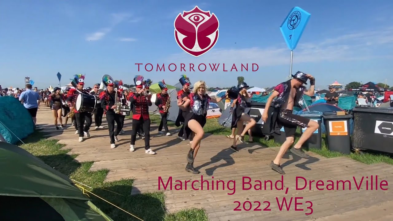 Marching Band on DreamVille Camping, Tomorrowland 2022 WE3