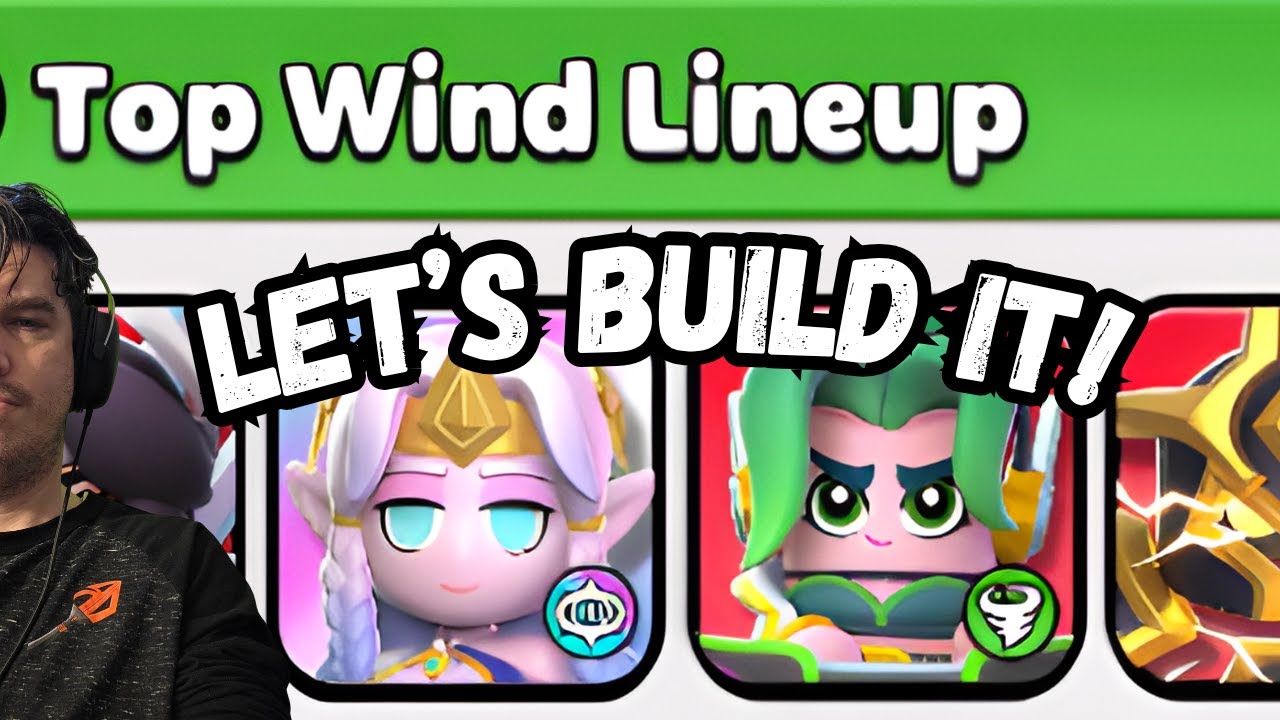 Let's Build it! TOP WIND LINEUP (Wittle Defender) #wittledefender #gacha #game #fun