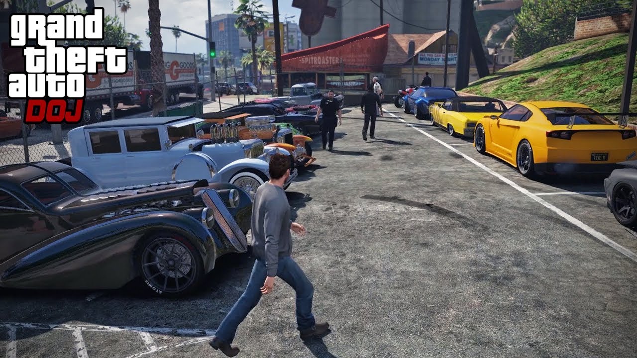 GTA 5 Roleplay - DOJ 219 - Car Meet (Criminal)