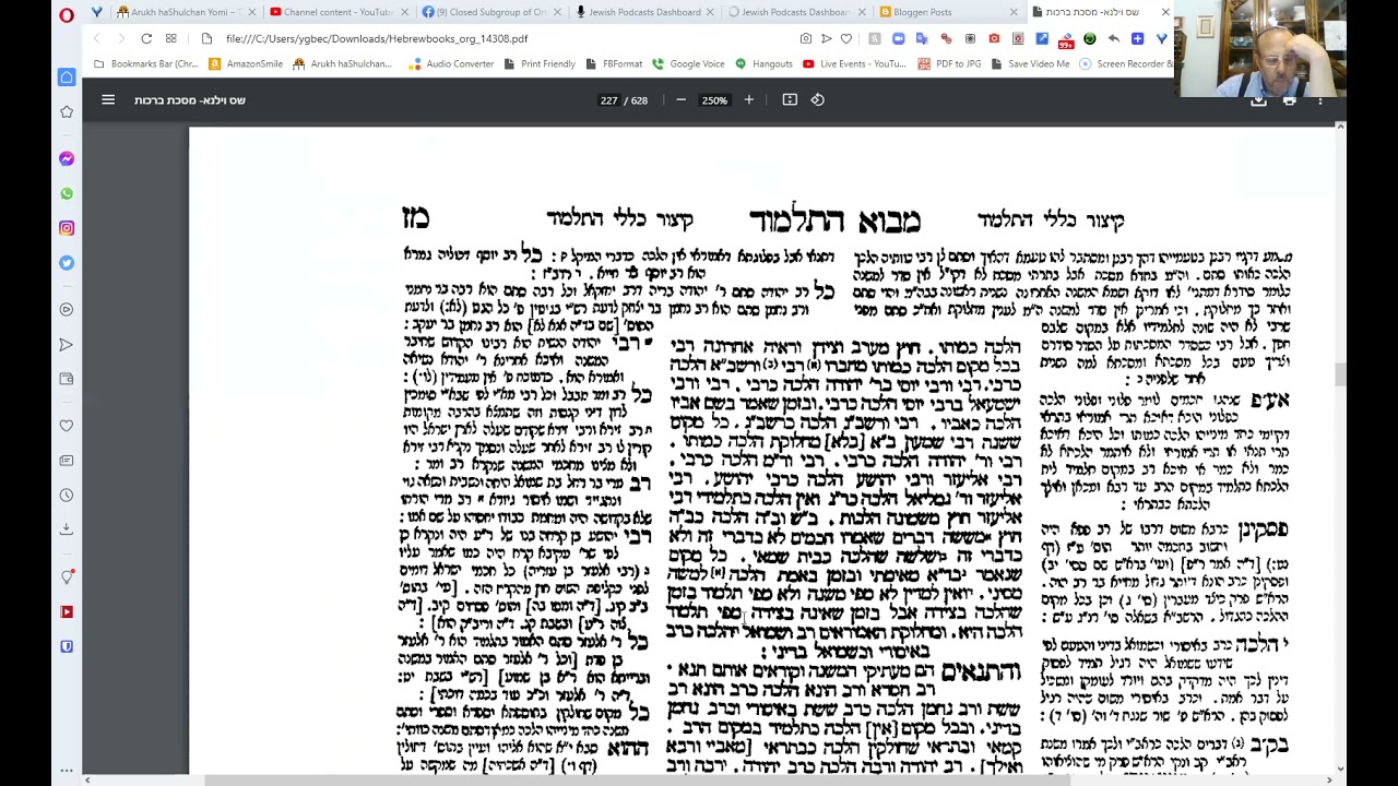 New Series! Klalei Horo'oh - How We Rule in Disputes of Tannaim and Amoraim part 1