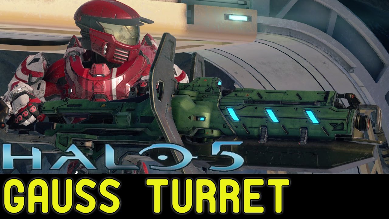 Halo 5: Guardians - Legendary Weapon Showcase - Gauss Turret