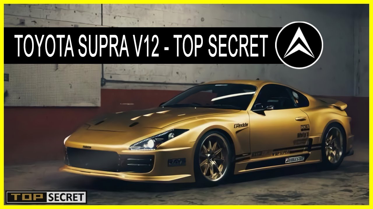 🔰 Todo Sobre EL TOYOTA SUPRA V12 de SMOKEY NAGATA - TOP SECRET | ANDEJES