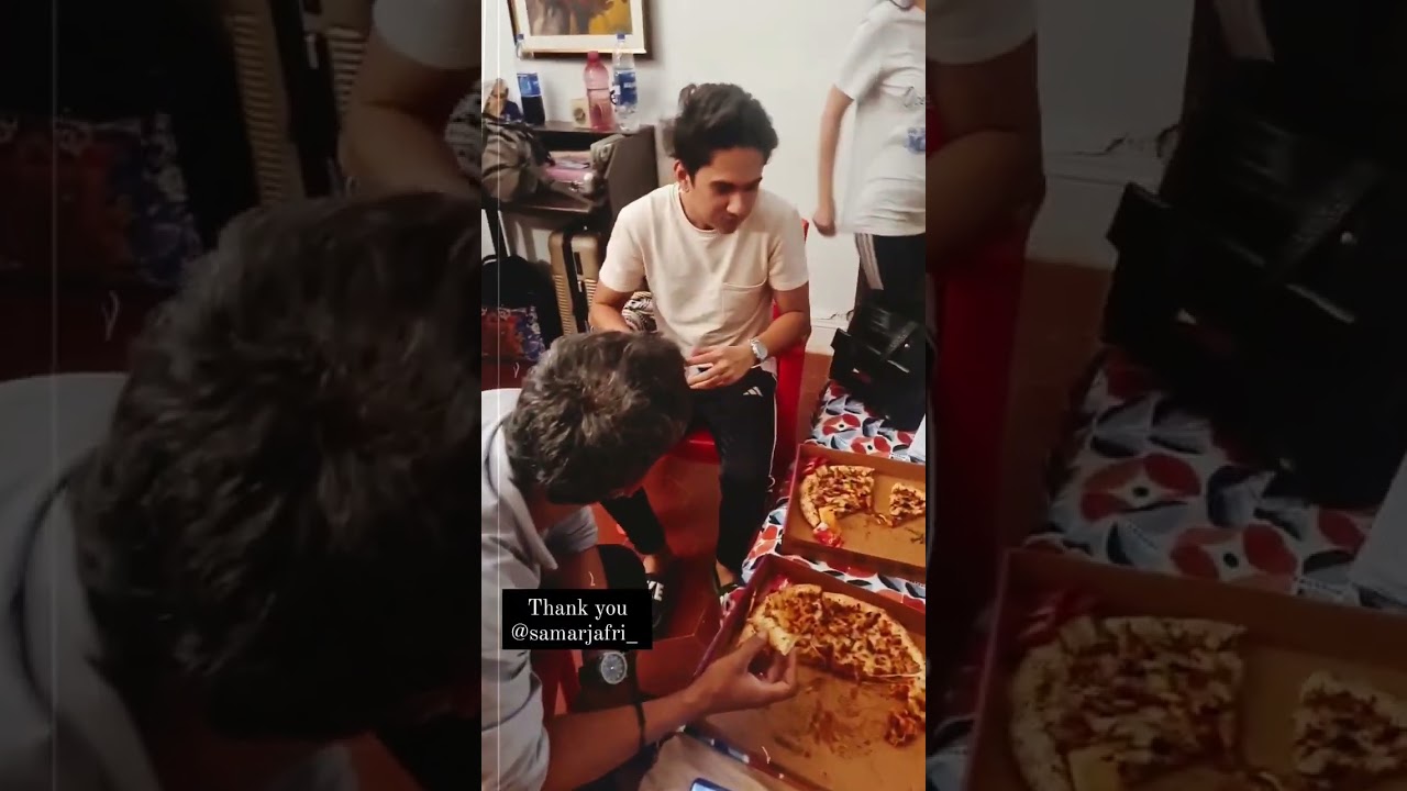 Mayiri set | pizza party| Maya Khan #mayakhan #mayiri #behindthescenes