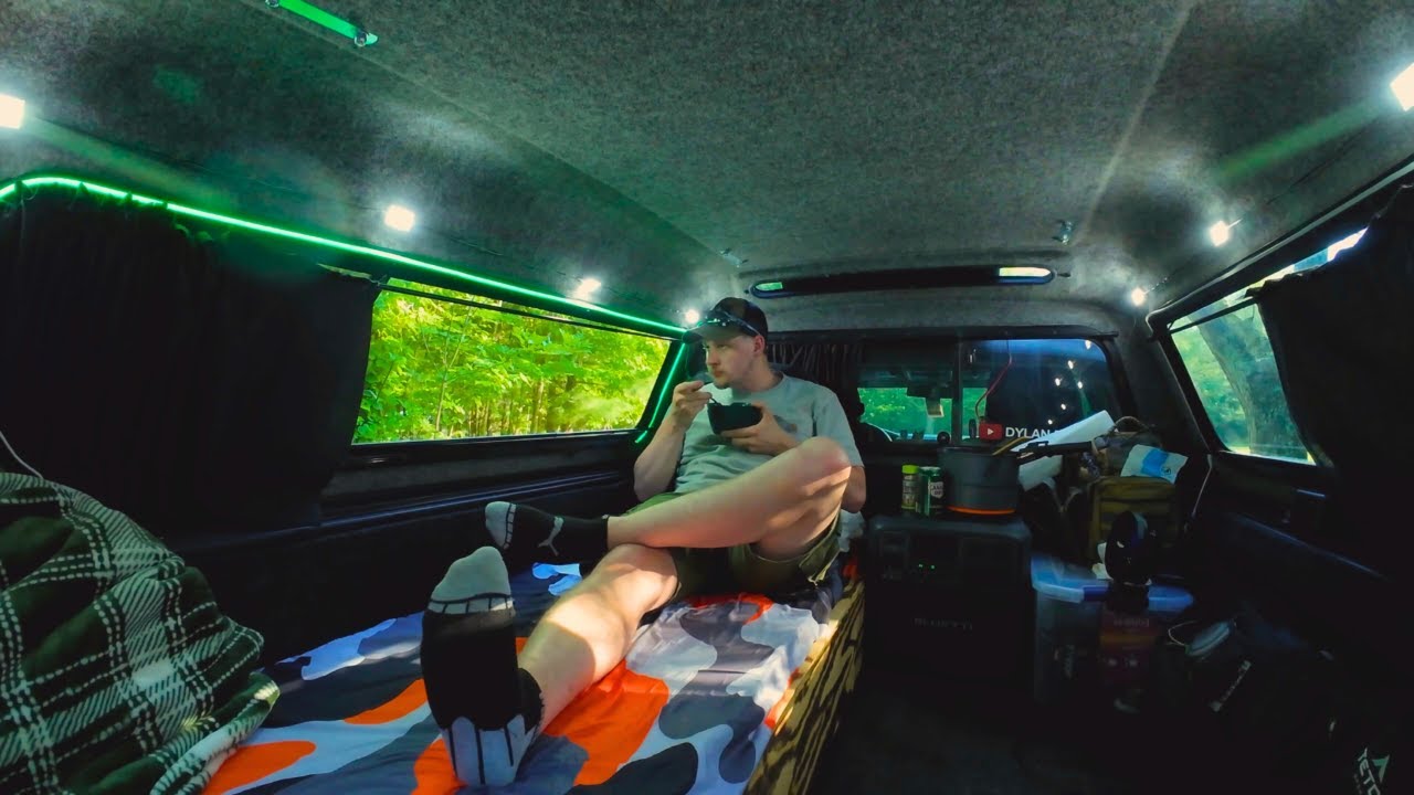 Humid Truck Camping with A/C - Summer Solstice & Hobo Stew