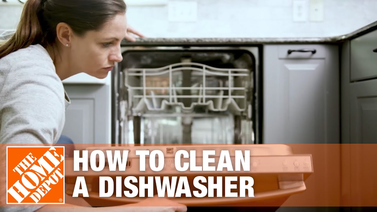 How to Clean a Dishwasher | Dishwasher Cleaning Tips | The Home Depot