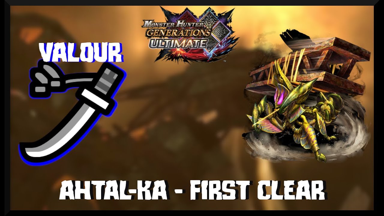 MHGU: G4★ Ahtal-Ka First Clear - Valour Long Sword