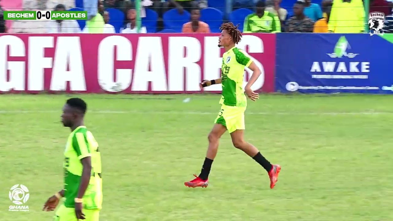 📹 𝙃𝙄𝙂𝙃𝙇𝙄𝙂𝙃𝙏𝙎 Bechem United 1️⃣ 🆚 0️⃣ Young Apostles #GPLWk22#BUFC💚