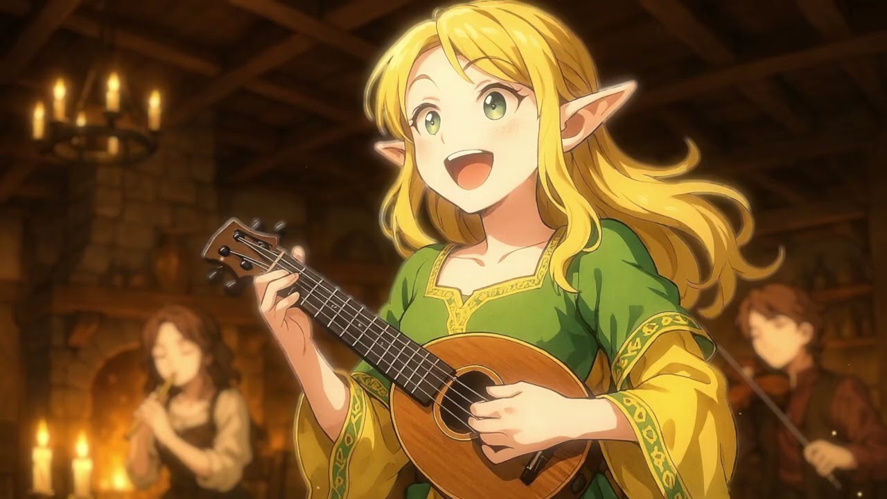 Fantasy Medieval Tavern Music - Relaxing Music for Working, Gaming, Studying, or Chilling