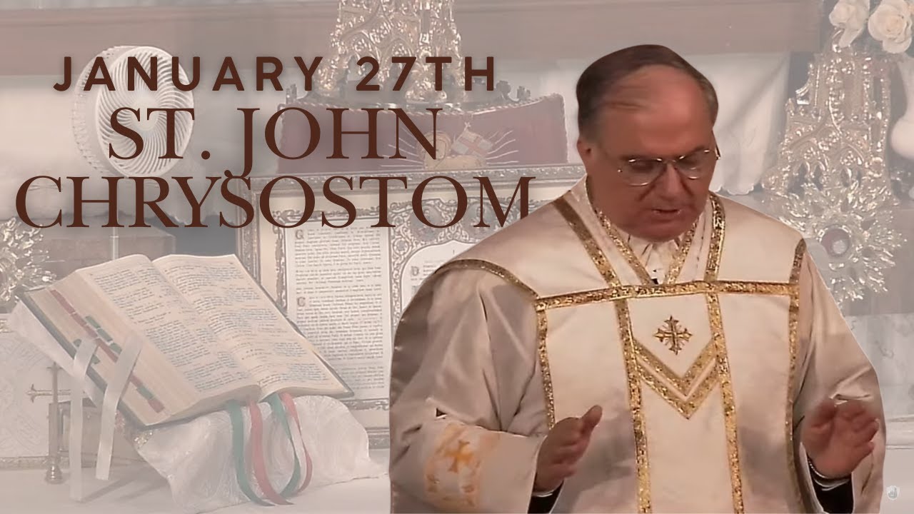 Traditional Latin Mass Live | St. John Chrysostom
