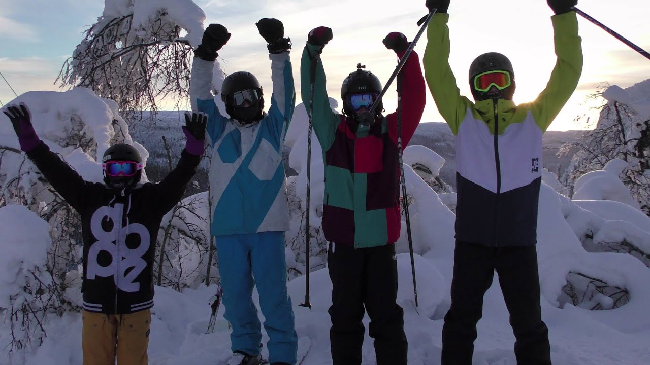 &Aring;pen bakke - Stavadalen Skisenter 2016 - 4K