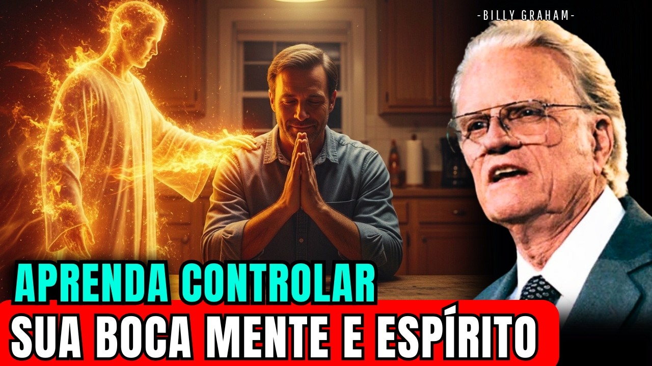 APRENDA HOJE: COMO DOMINAR SUA BOCA, SUA MENTE E SEU ESPÍRITO | BILLY GRAHAM