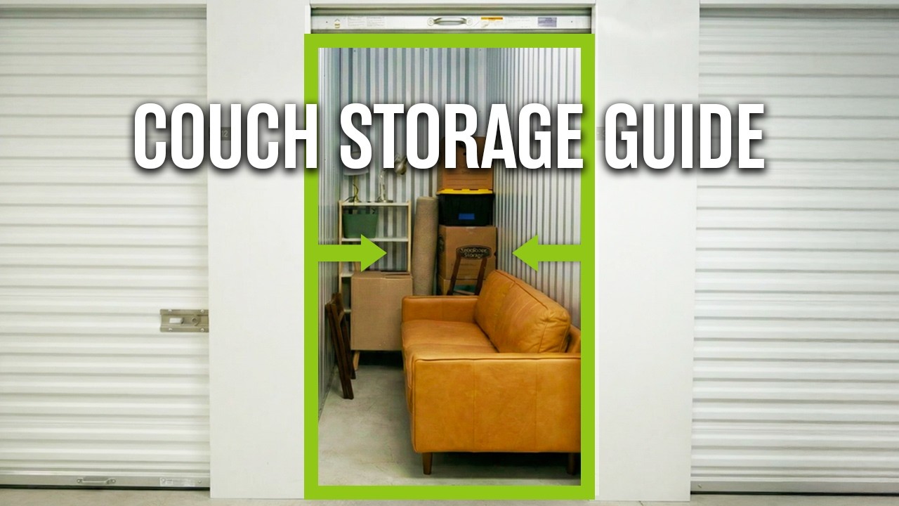 How to Store a Couch Without Damage | Cleaning & Climate Control