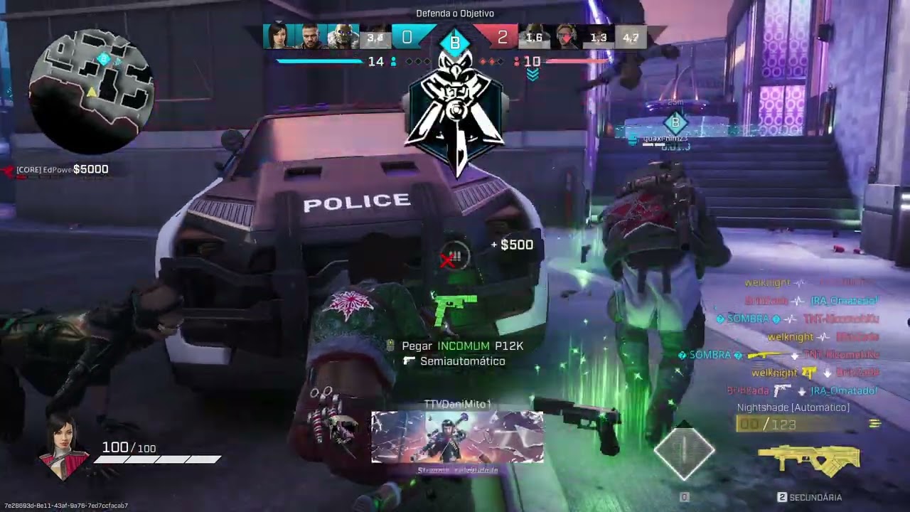 sombra xingador kk