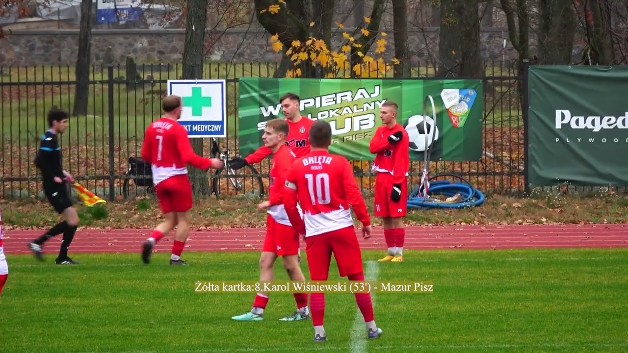 2025.11.08 - 14 kolejka Klasy Okręgowej: Mazur Pisz - Orlęta Reszel ( skrót)