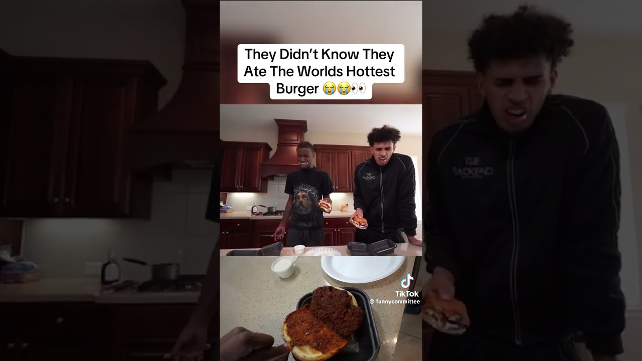Worlds Hottest Burger🥵#funny #hottest #shortsviral #fypシ゚viral #shorts #memes #upnext #food #burger